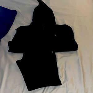 Black cotton Polo Ralph Lauren tracksuit